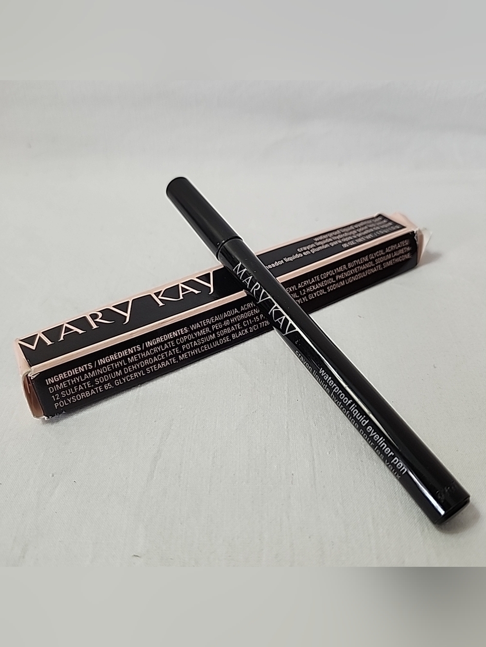 New Mary Kay Waterproof Liquid Eyeliner Pen Intense black 141205